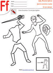 fencer-sports-craft-worksheet